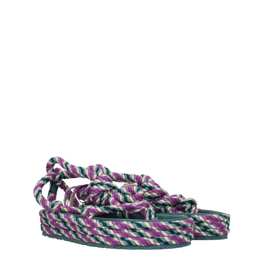 Isabel Marant Women's Sandals in Fabric  Multicolor