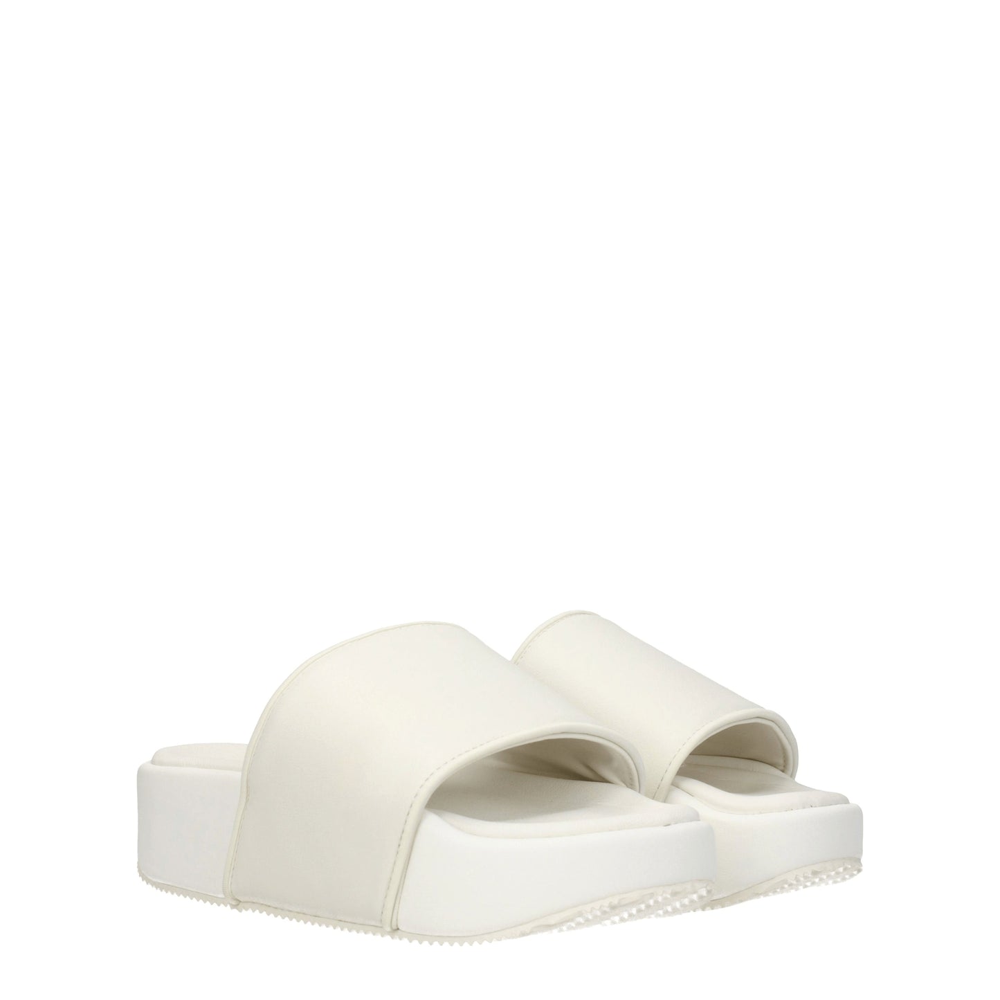 Y3 Yamamoto Women's Sandals & Slippers in Leather White