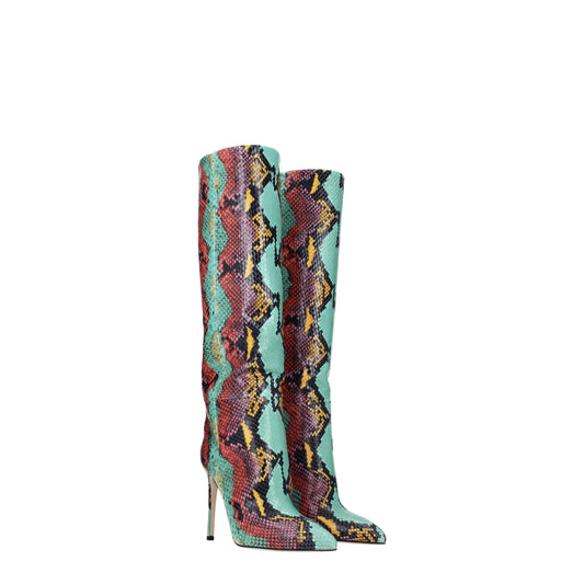 Paris Texas Women's Boots in Leather Multicolor