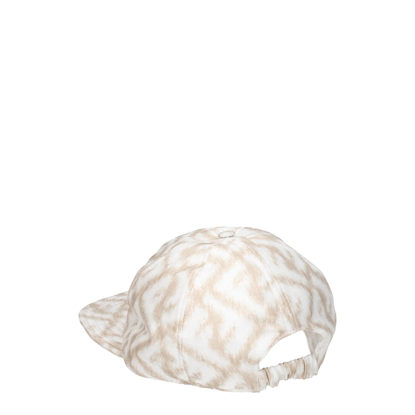 Fendi Hats Men Silk Beige/White