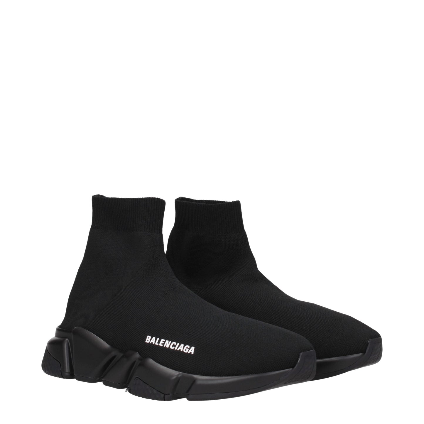 Balenciaga Men's Sneakers in Fabric  Black/Black