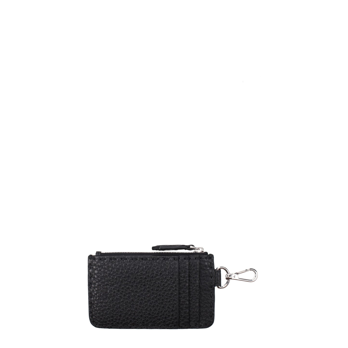 Fendi Coin Purses Men Leather Black