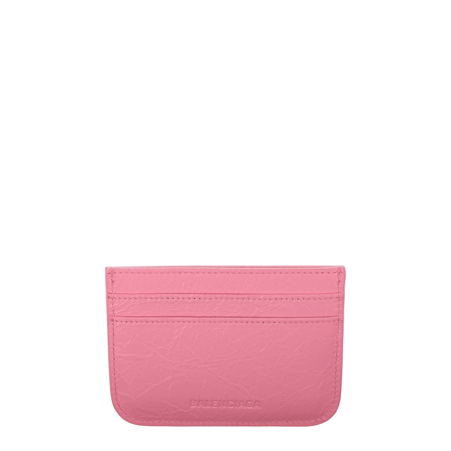 Balenciaga Document Holders Women Leather Pink/Rose Pink