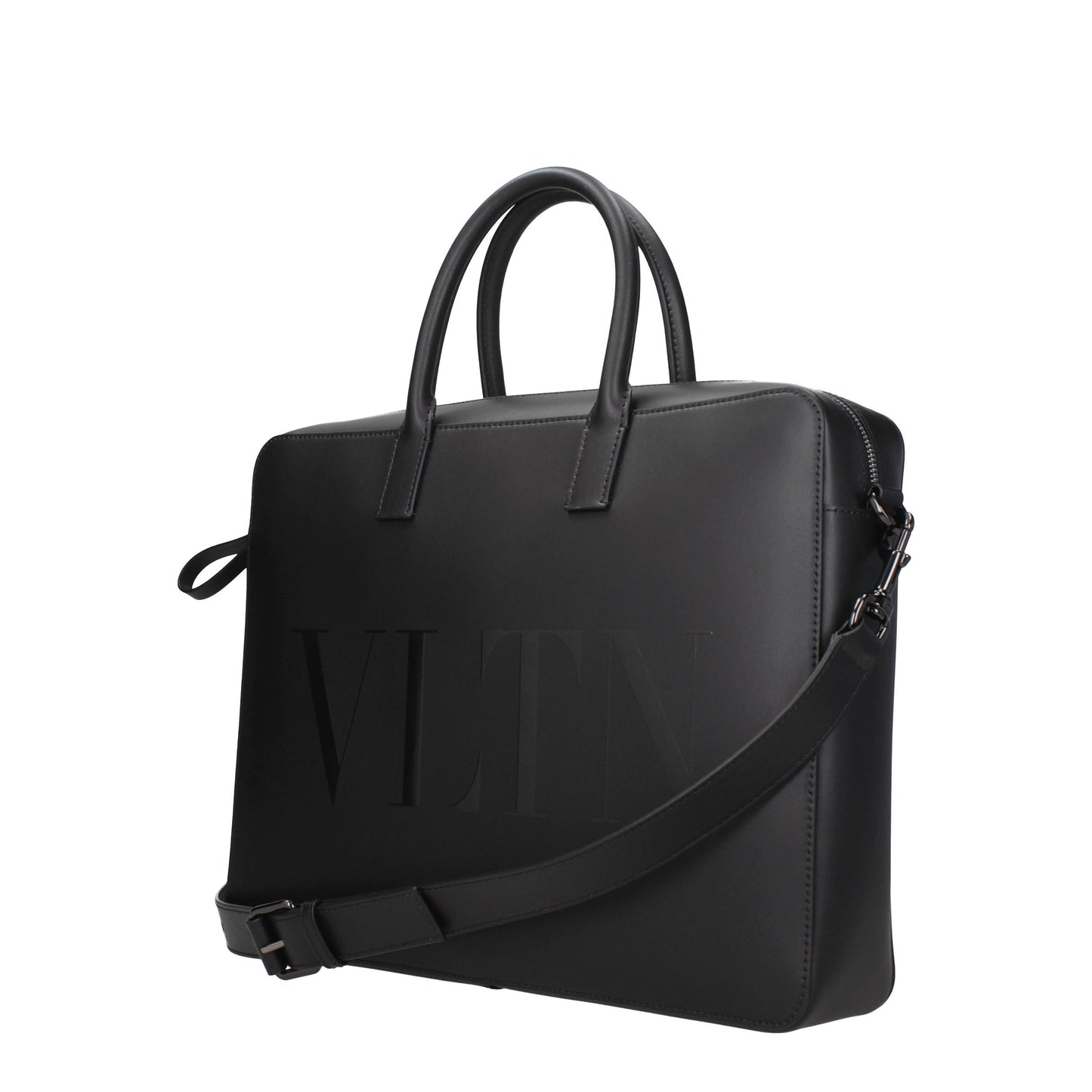 Valentino Garavani Work Bags Men Leather Black/Black