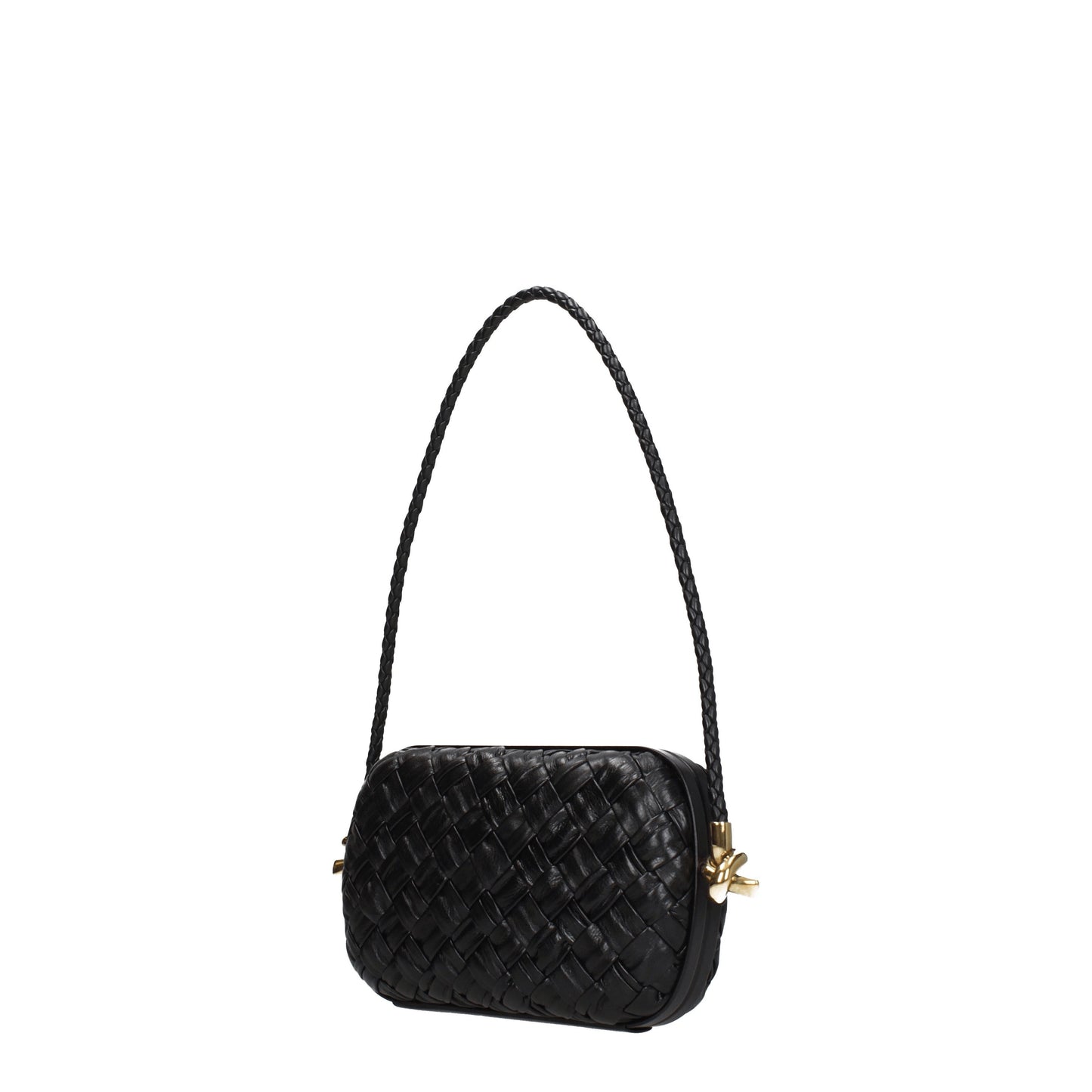 Bottega Veneta Shoulder Bags Women Leather Black