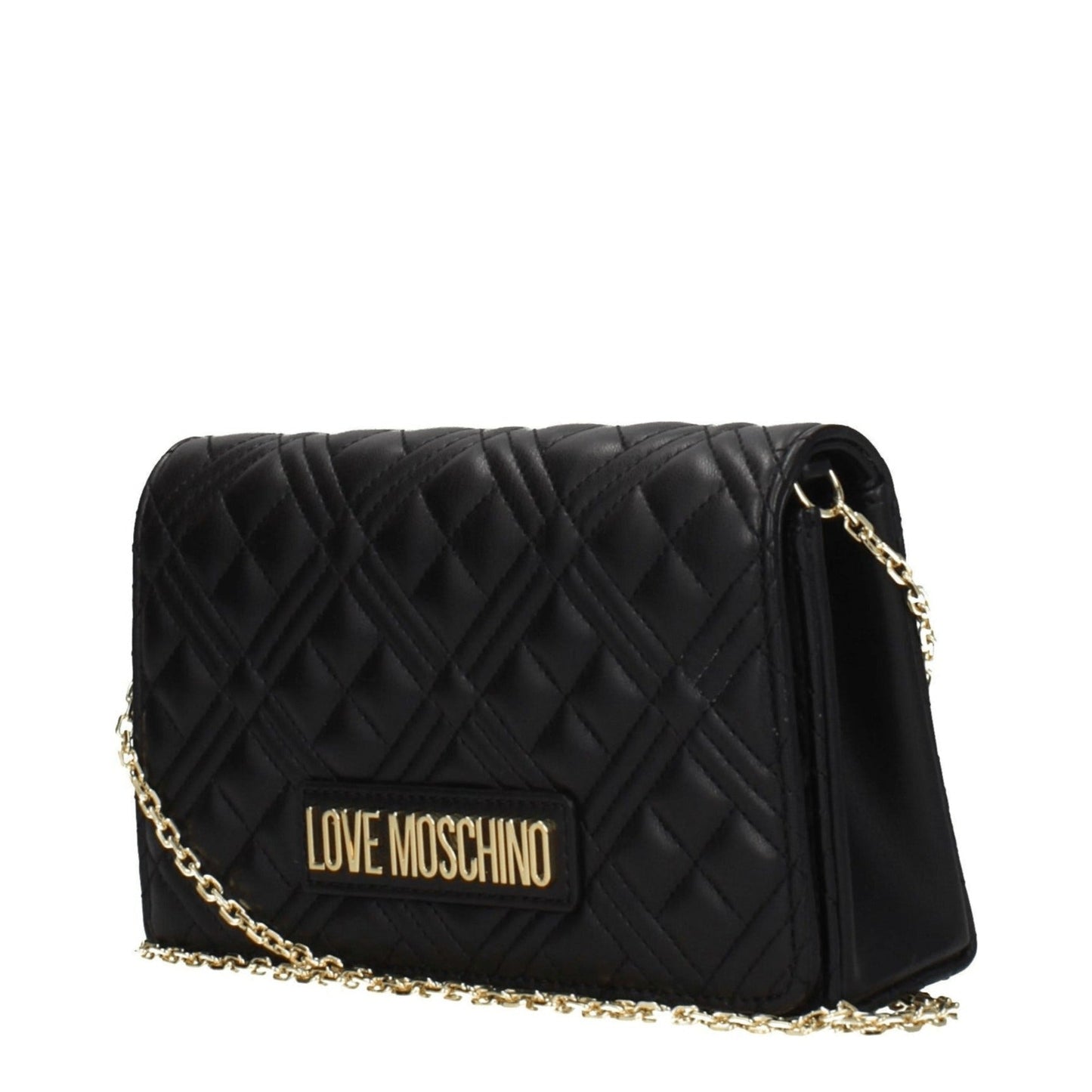 Love Moschino Clutches Women Polyurethane Black