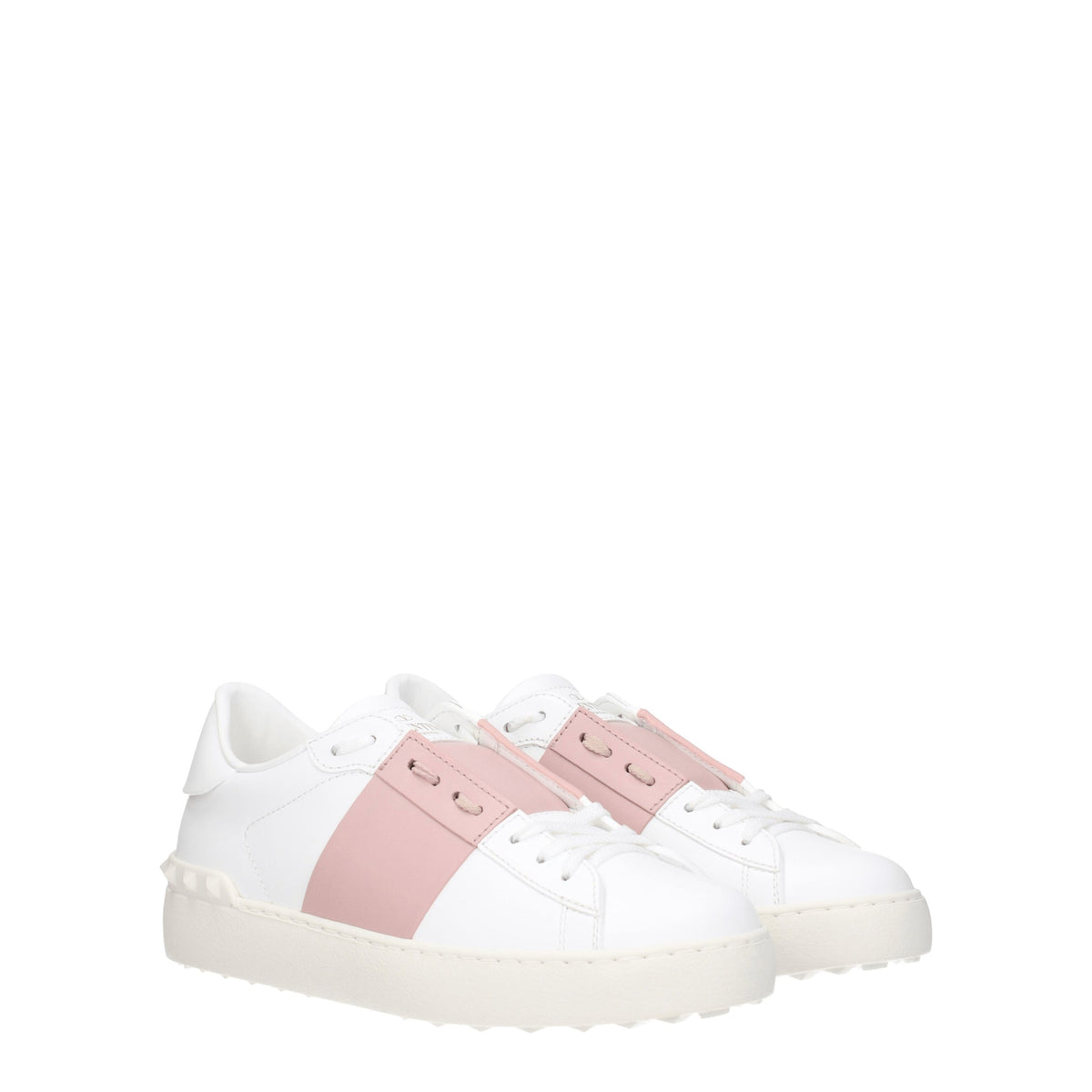 Valentino Garavani Sneakers Women Leather White/Rosewater