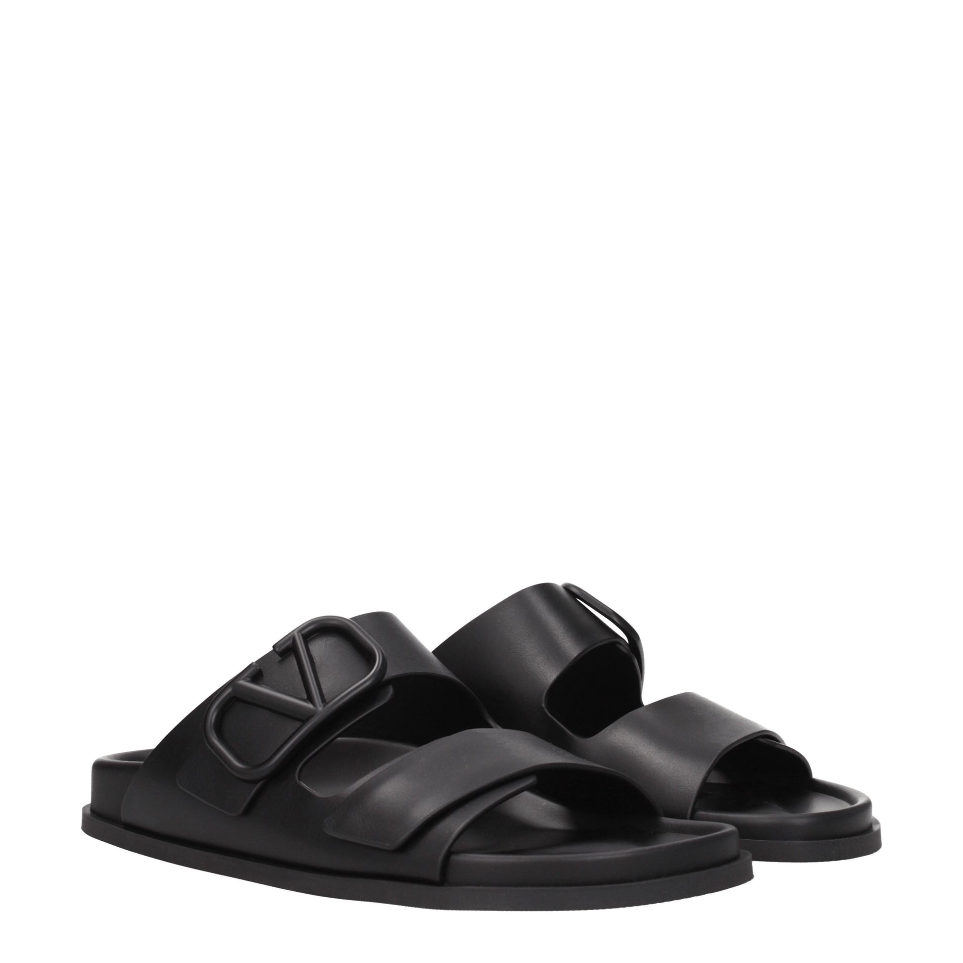 Valentino Garavani Men's Slippers and Clogs Leather