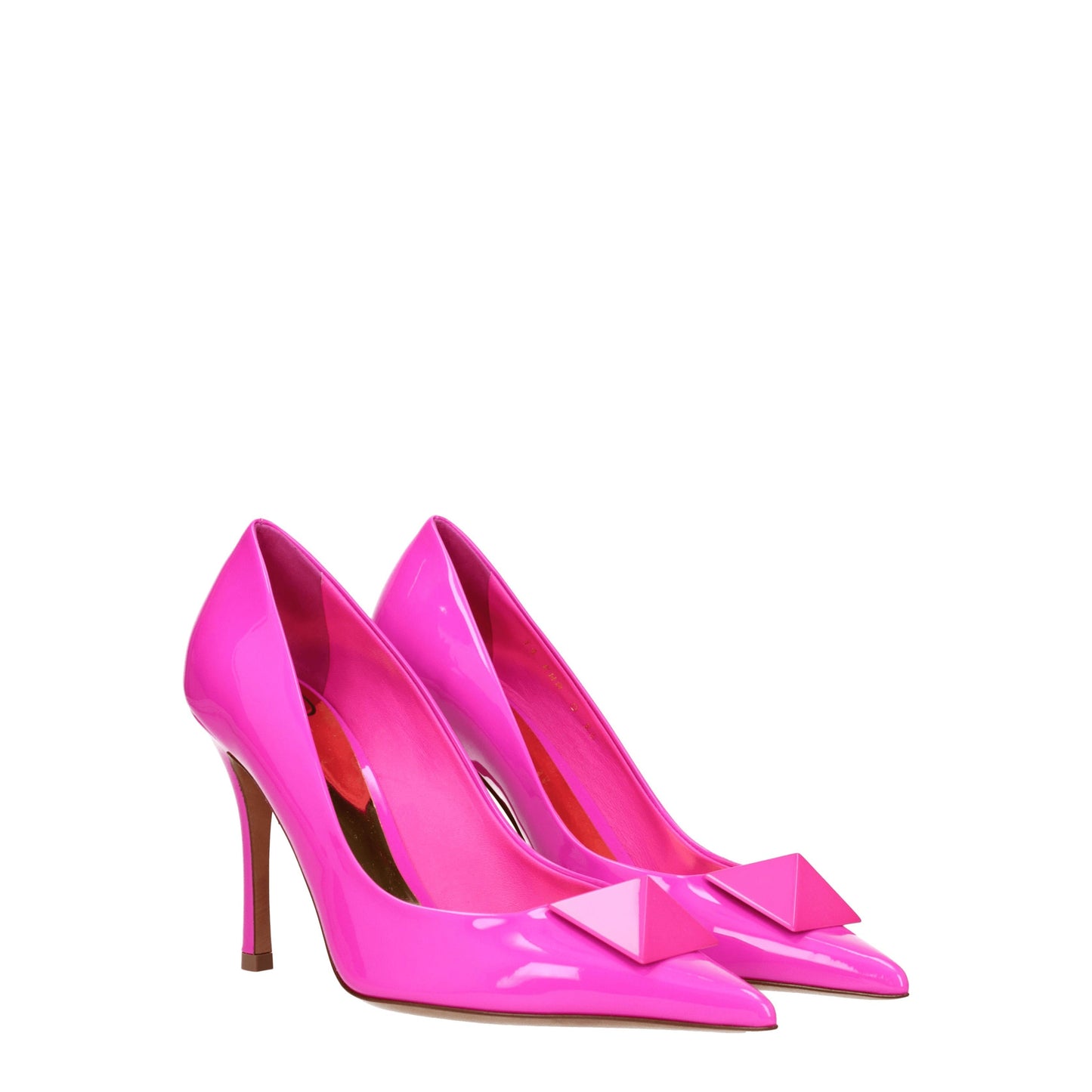 Valentino Garavani Women's Pumps in Patent Leather Fuchsia