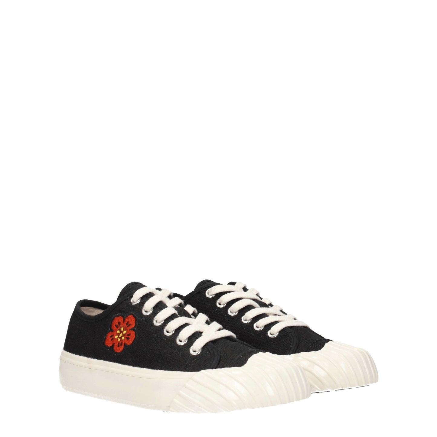 Kenzo Women's Sneakers in Fabric  Black