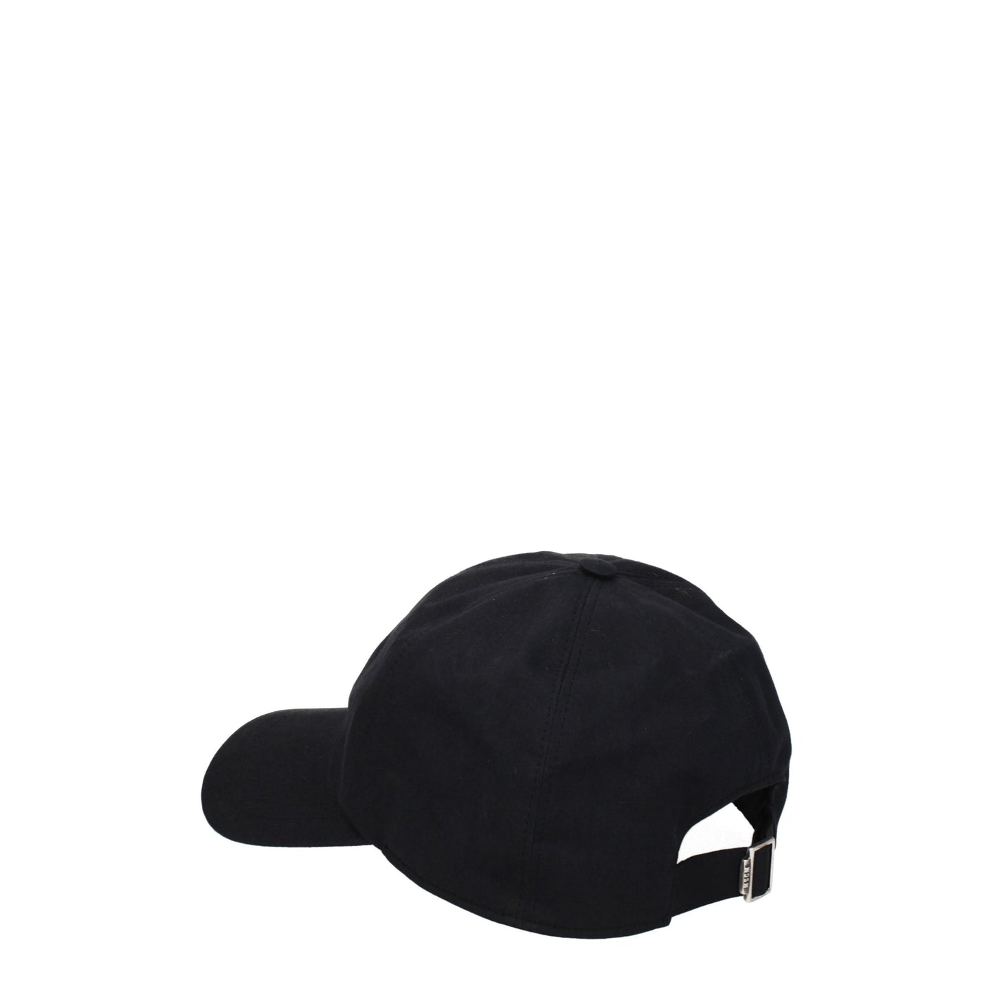 MSGM Hats Men Cotton Black/Fluo Green