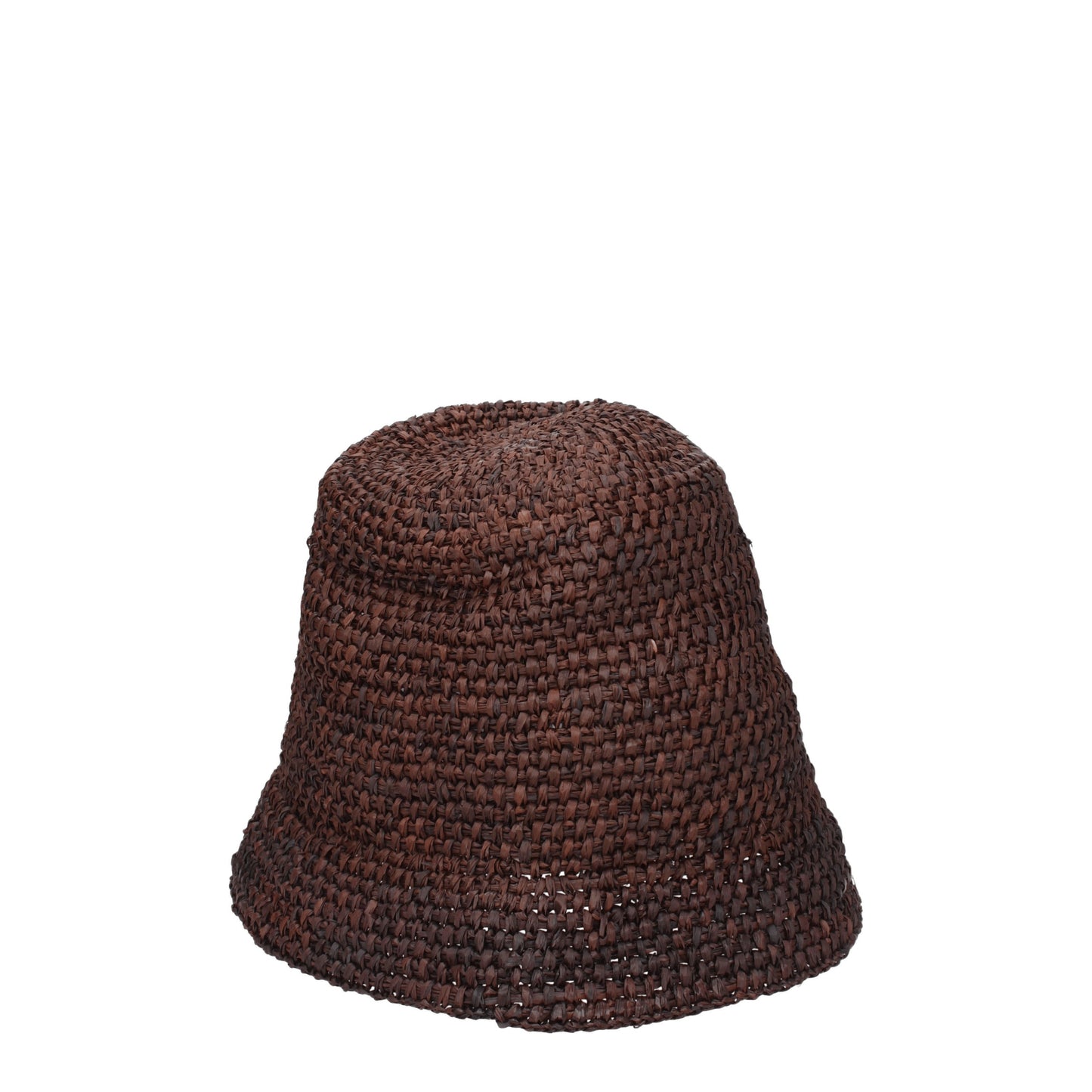 Jacquemus Hats Men Raffia Brown/Dark Brown