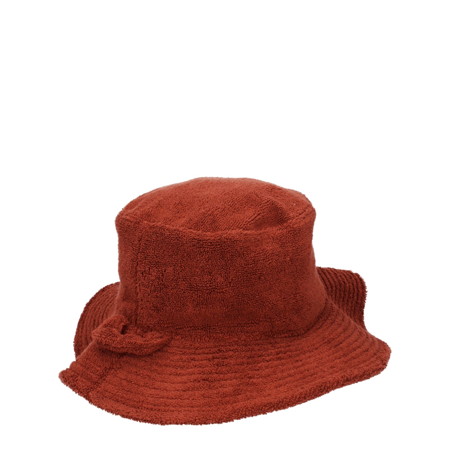 Jacquemus Hats Men Cotton Brown/Terracotta