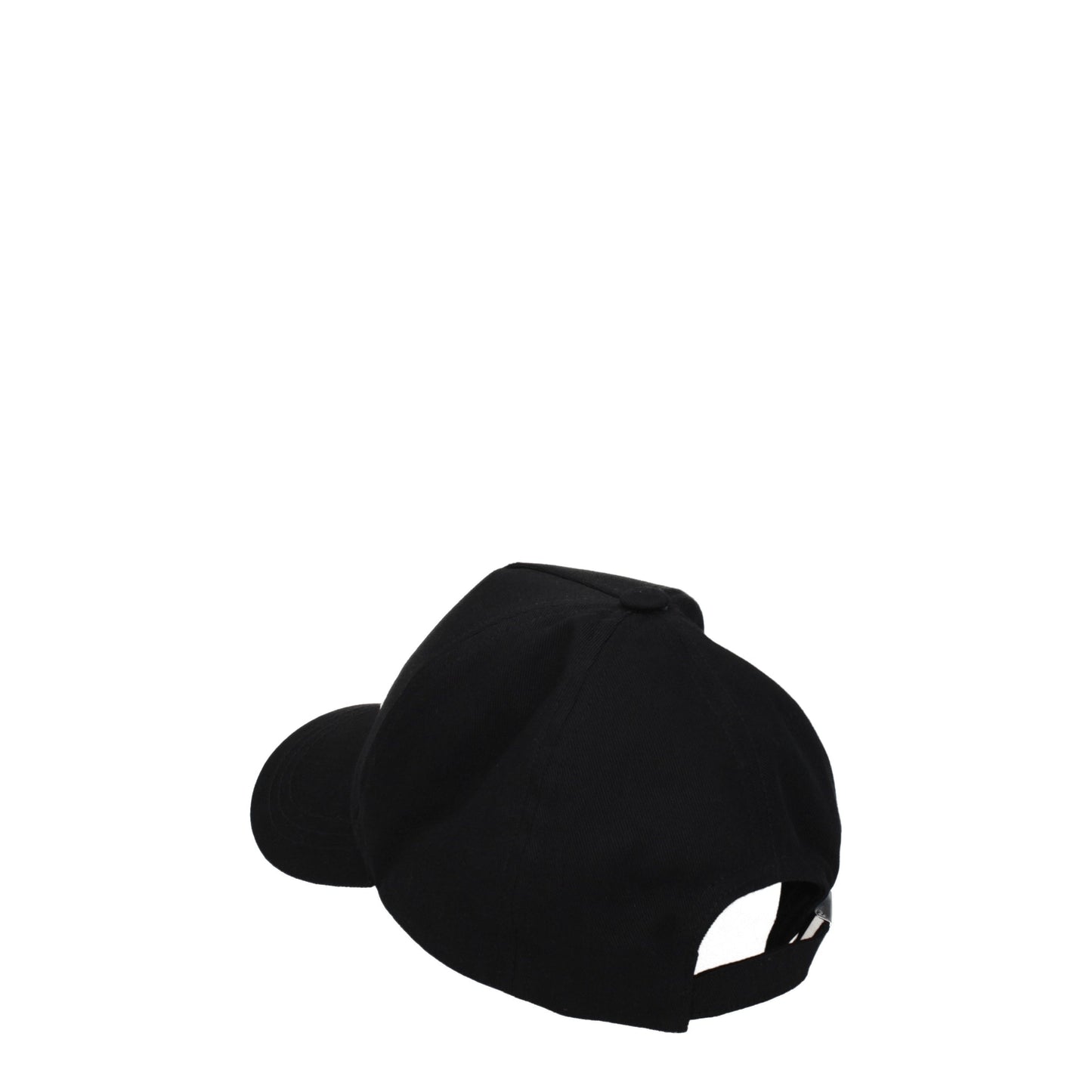 Balmain Hats Men Cotton Black/White