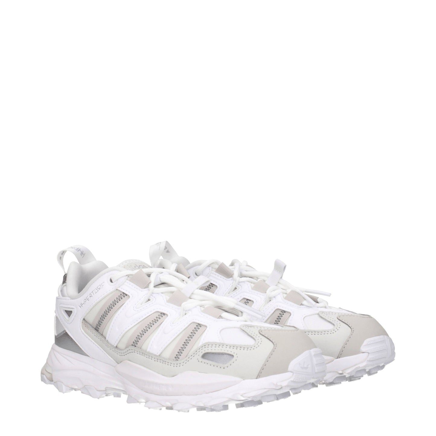 Adidas Men's Sneakers in Fabric  White/Silver