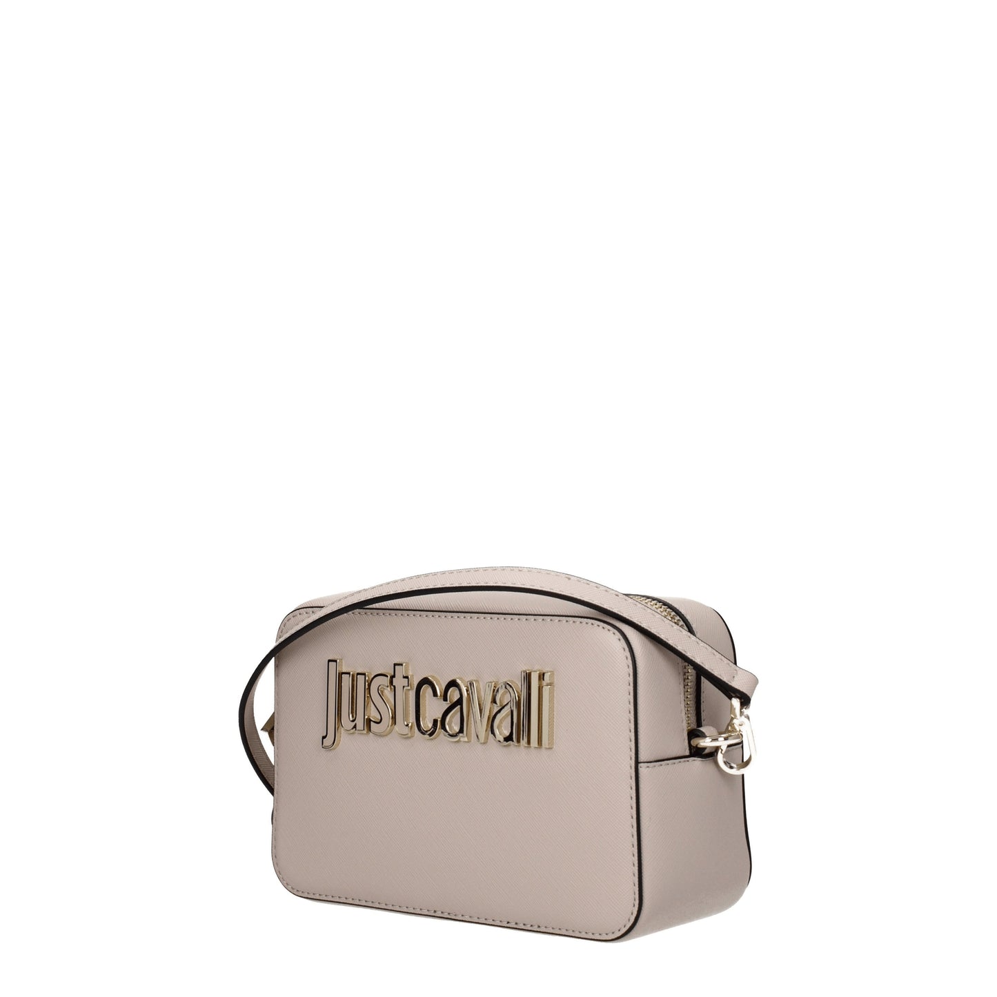 Just Cavalli Crossbody Bags Women Polyester Beige/Wax