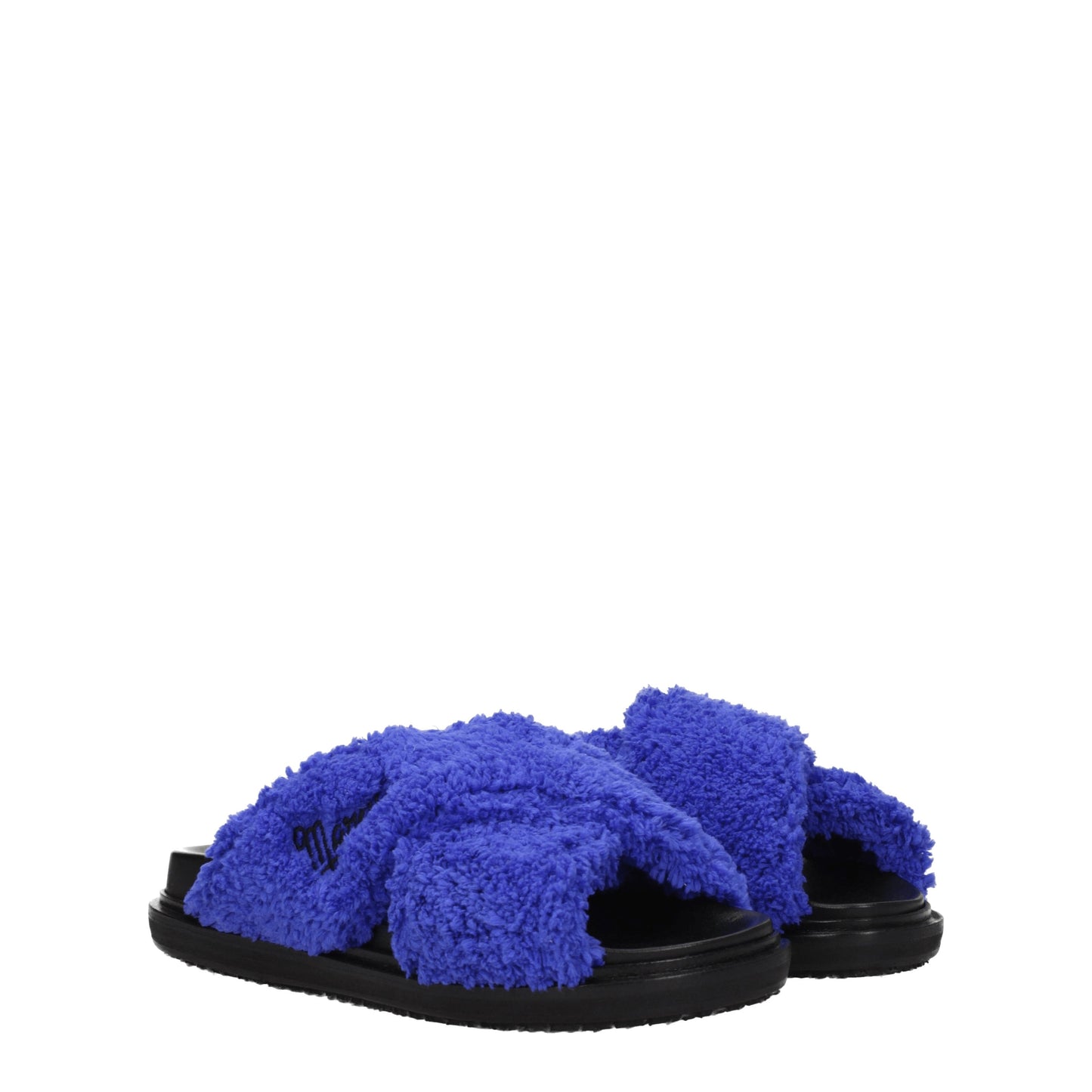 Marni Women's Sandals & Slippers in Fabric  Violet/Juniper