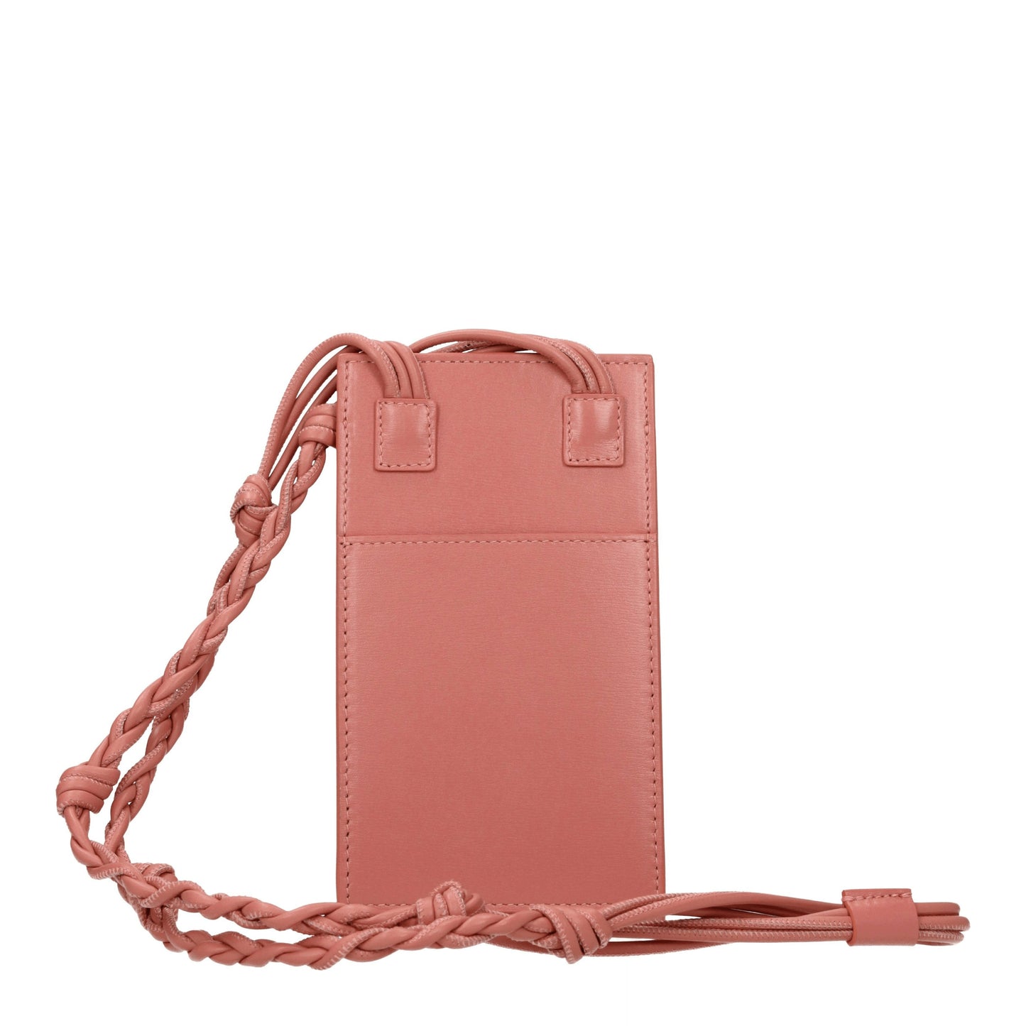 Jil Sander Smartphone holders Women Leather Pink/Carmine