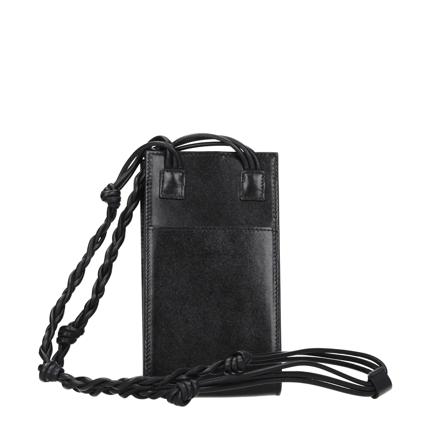 Jil Sander Smartphone holders Women Leather Black