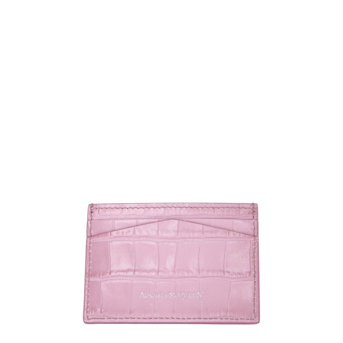 Alexander McQueen Document Holders Women Leather Pink