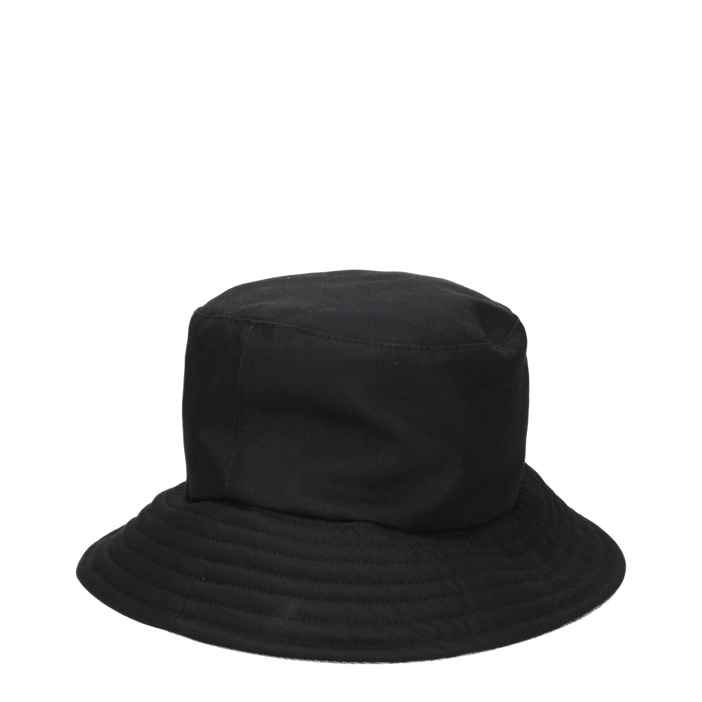 Herno Hats Men Cotton Black