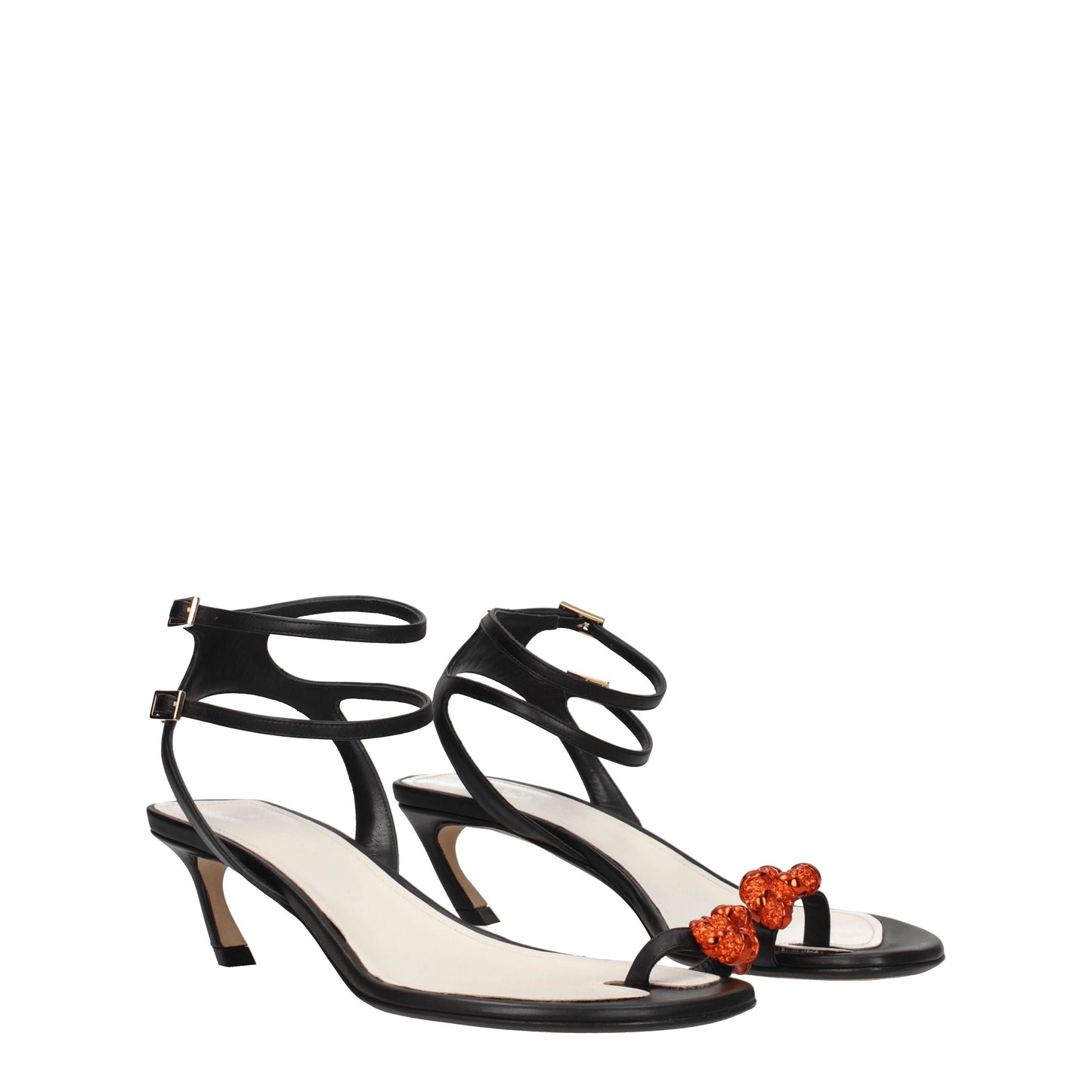 Lanvin Women's Sandals in Leather Black