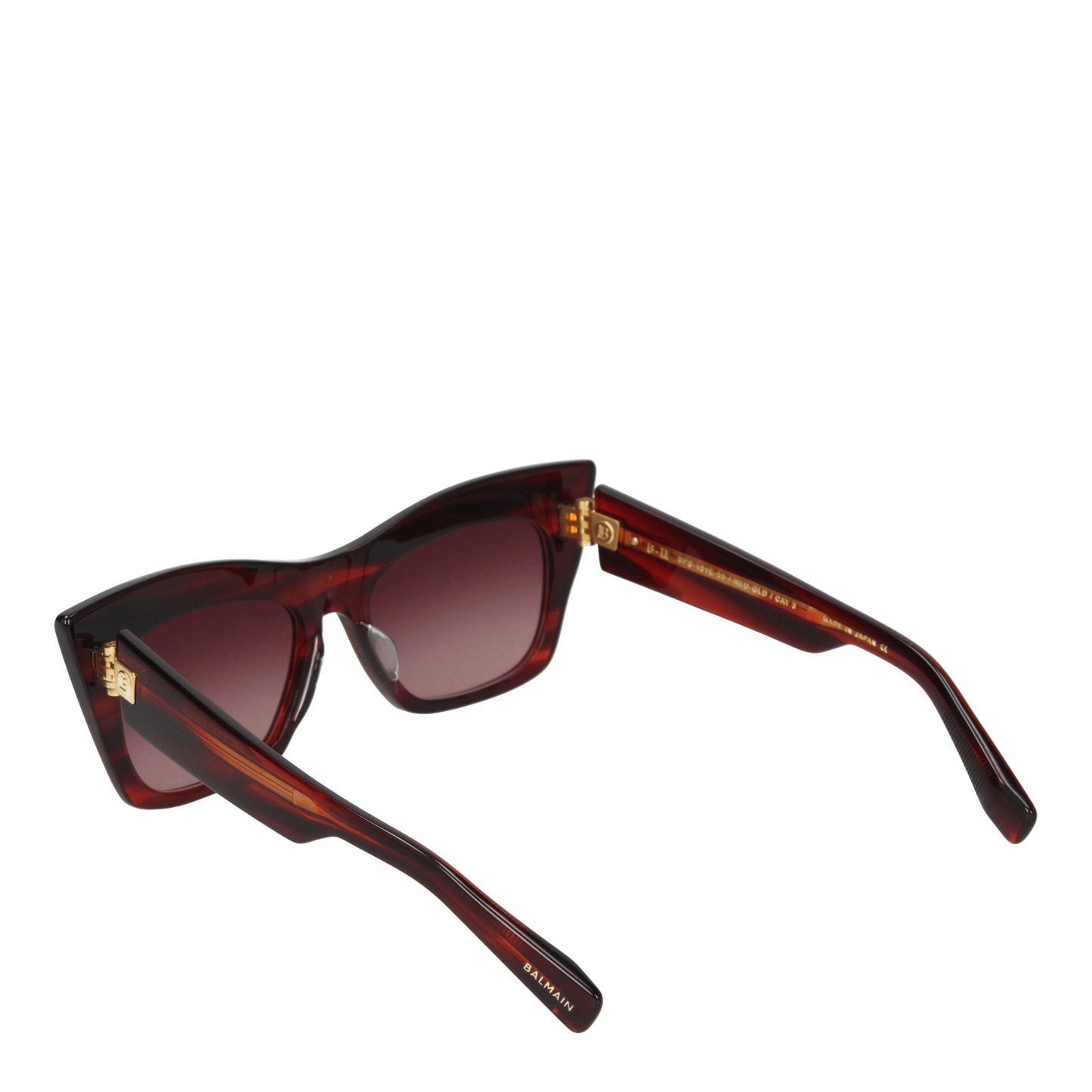 Balmain Sunglasses Women Acetate Red