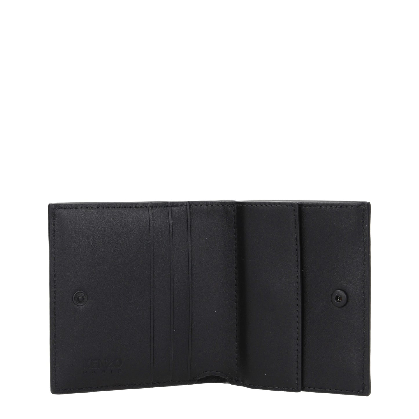 Kenzo Wallets Women Leather Black