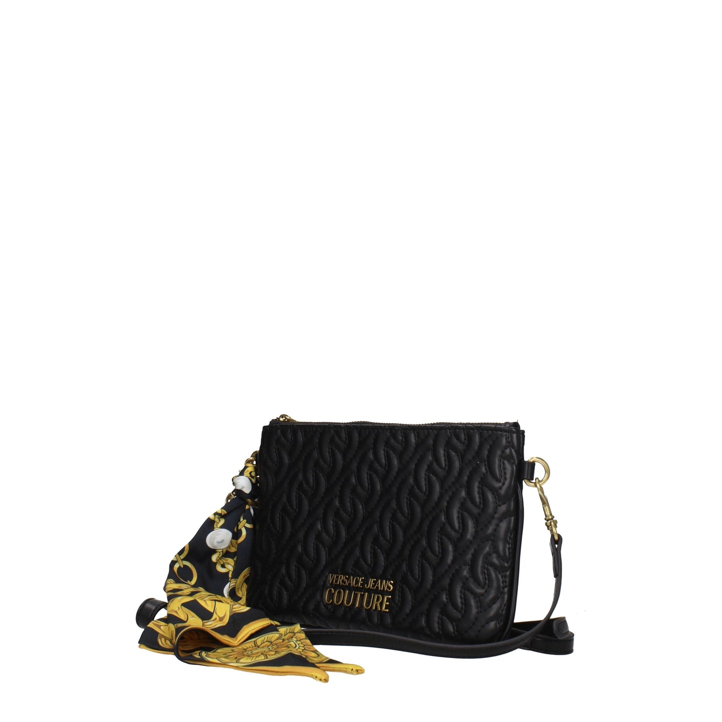 Versace Jeans Clutches Women Polyurethane Black