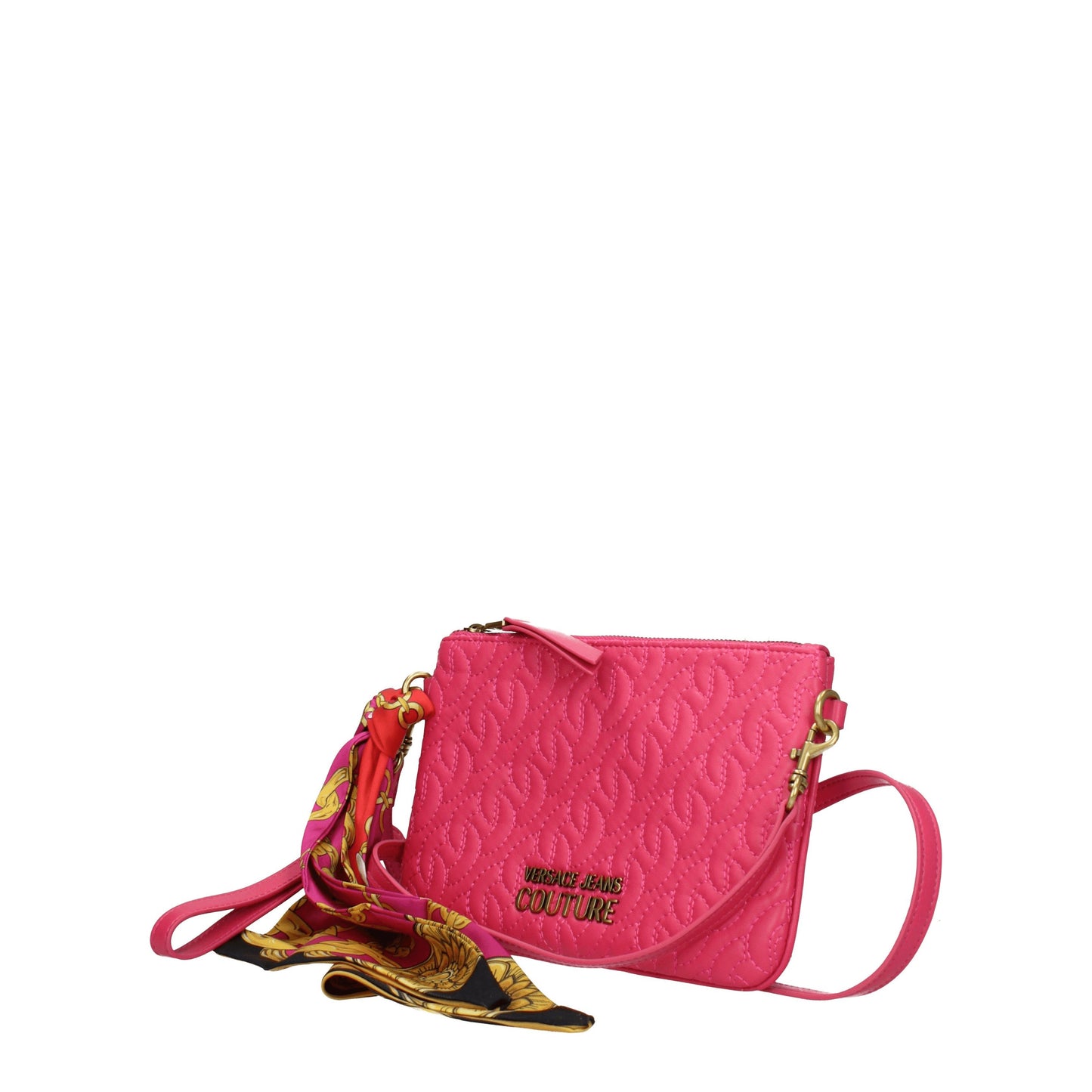 Versace Jeans Clutches Women Polyurethane Fuchsia