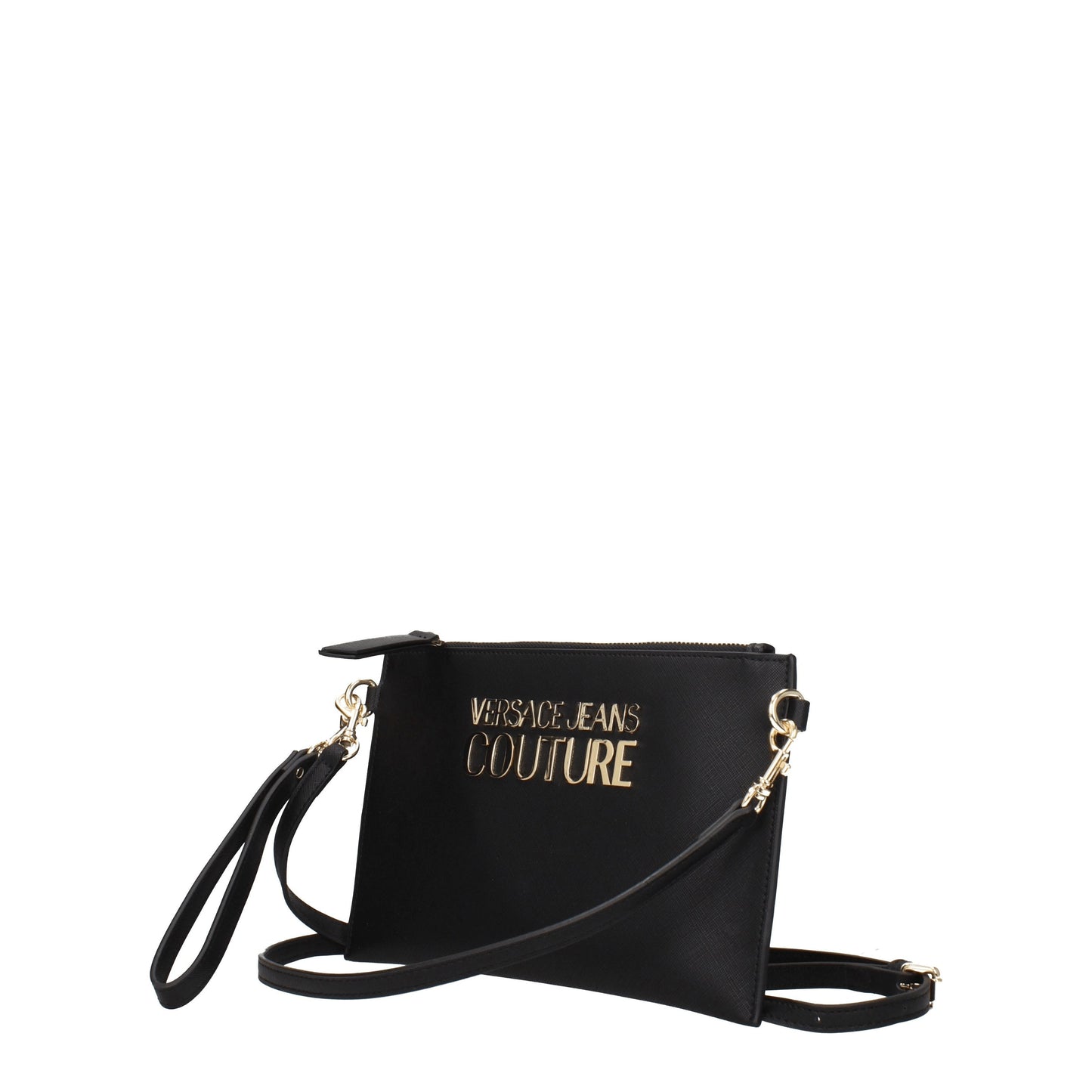 Versace Jeans Clutches Women Polyurethane Black