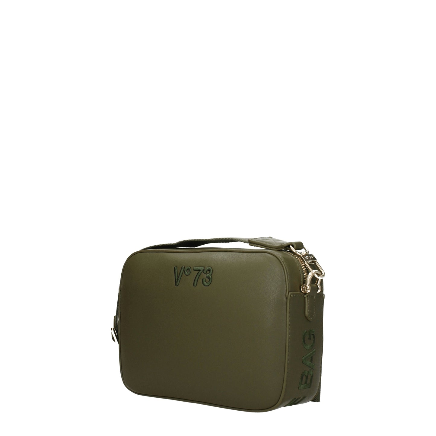 V°73 Crossbody Bags Women Eco Leather Green/Military Green