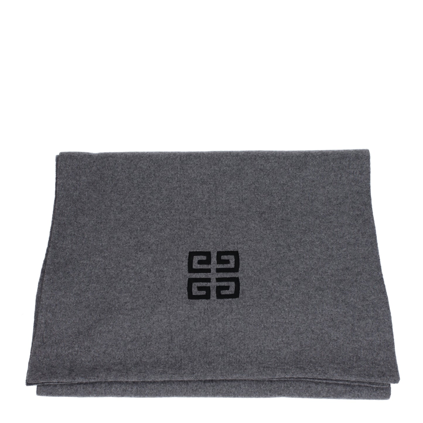 Givenchy Scarves Men Wool Gray/Wolf Grey