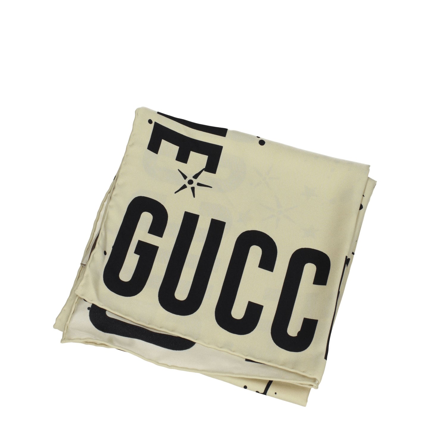 Gucci Foulards Women Silk Beige