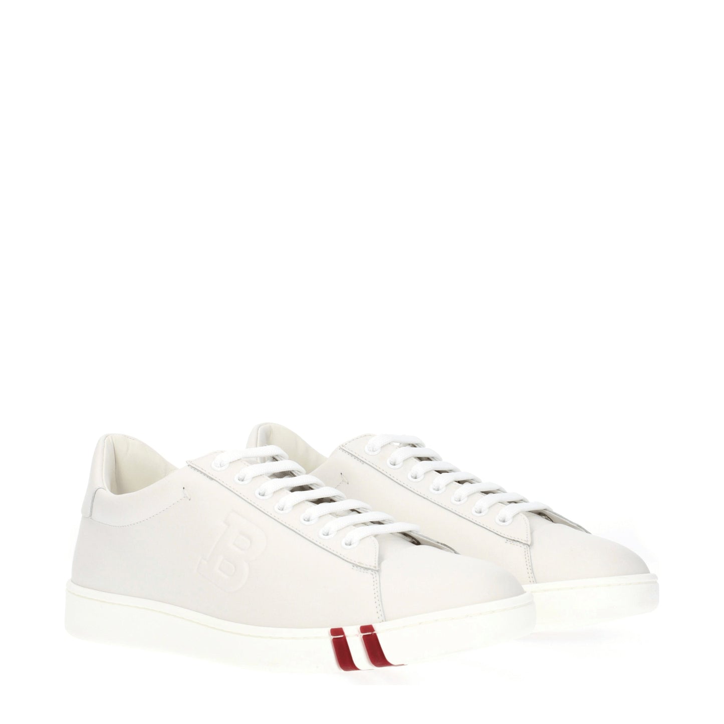 Bally Men's Sneakers in Leather White