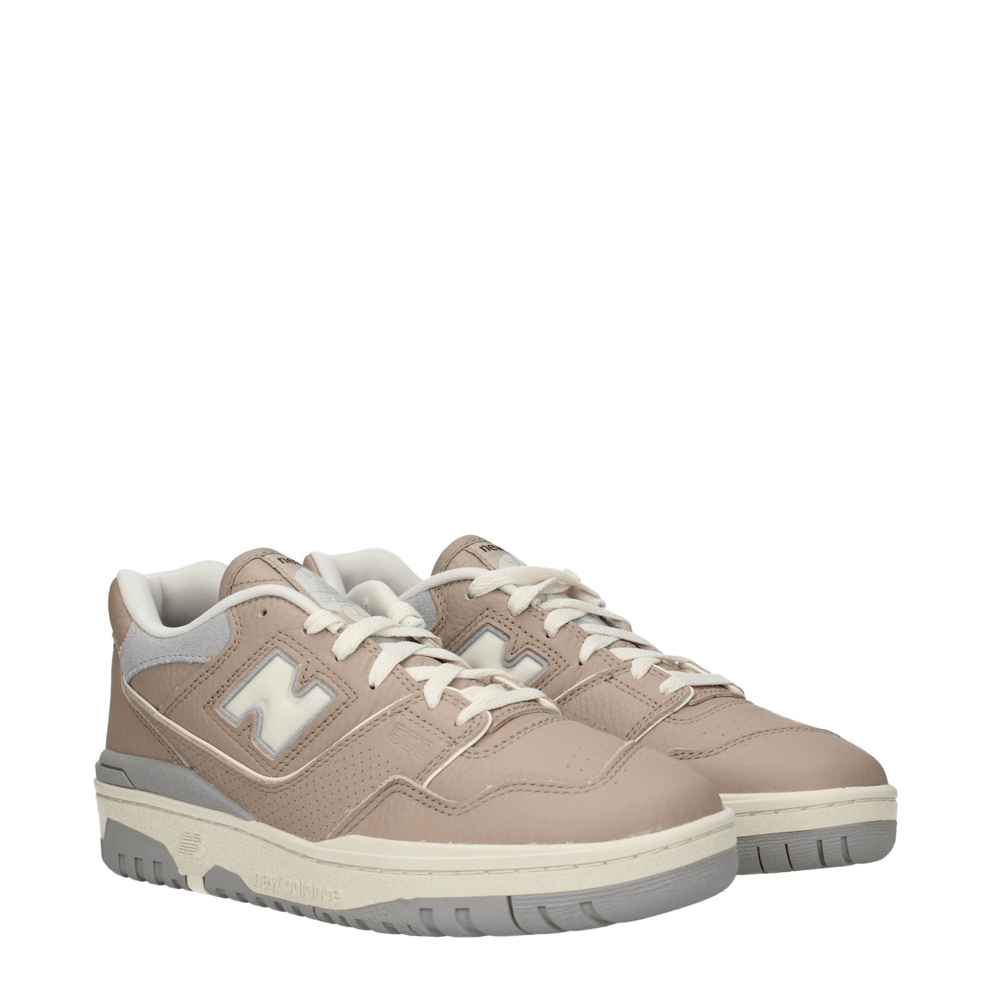 New Balance Men's Sneakers in Leather Beige/Turtledove