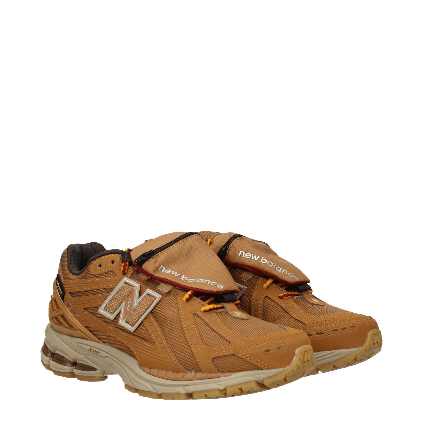 New Balance Men's Sneakers in Fabric  Brown/Arizona Brown