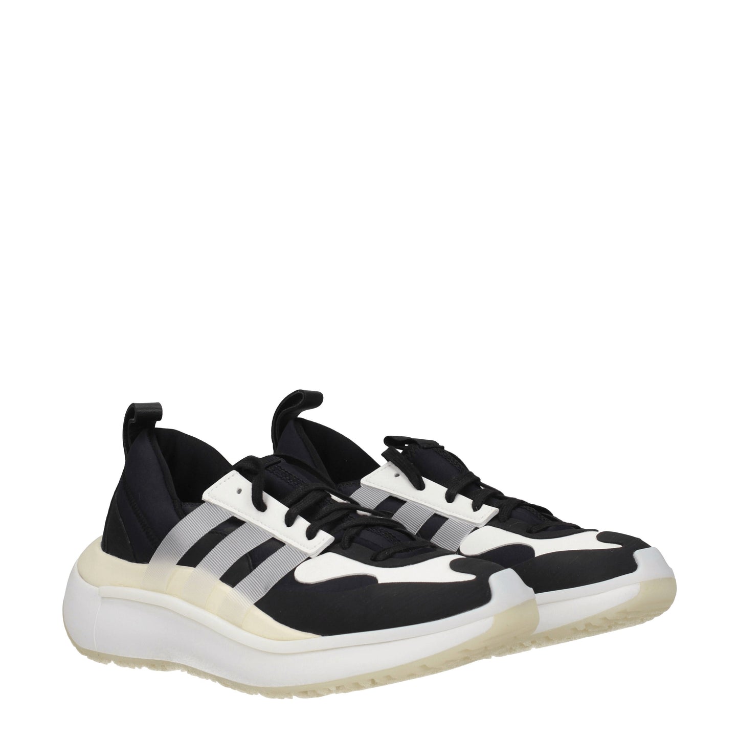 Y3 Yamamoto Women's Sneakers in Fabric  Black