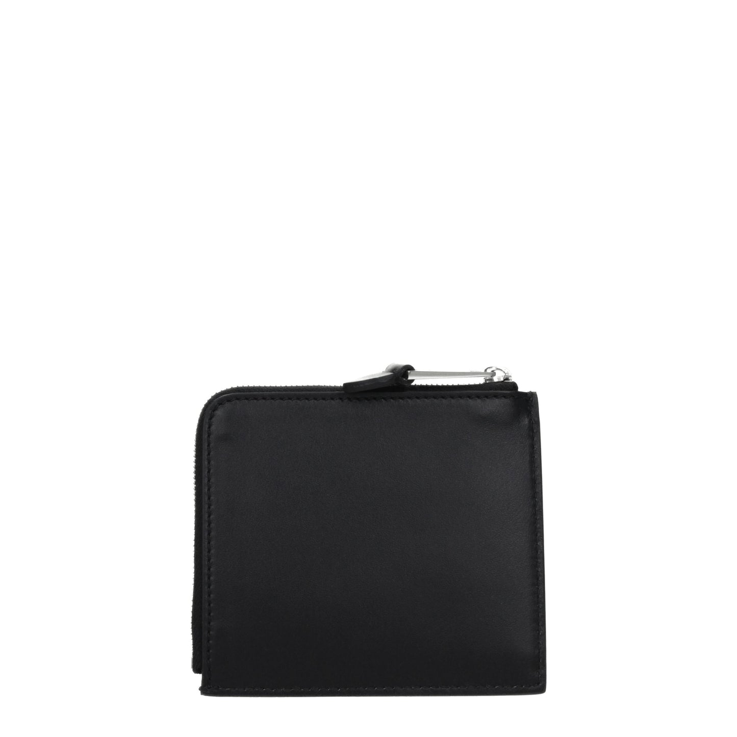 Moschino Coin Purses Men Leather Black