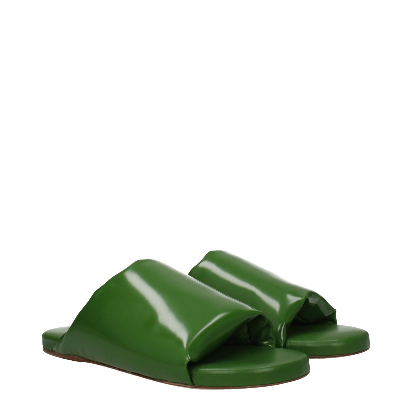 Bottega Veneta Sandals & Slippers Men Leather Green