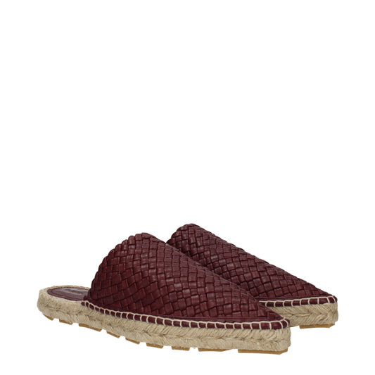 Bottega Veneta Women's Sandals & Slippers in Leather Brown/Merlot