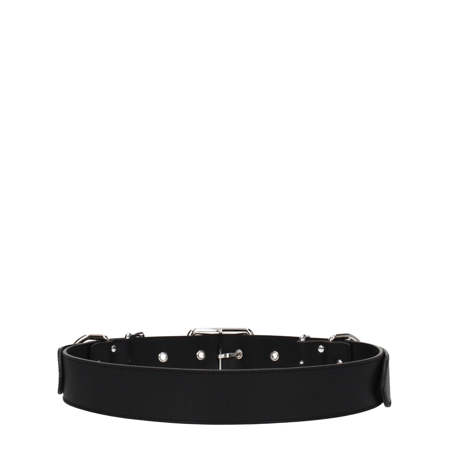 Moschino Belts Women Leather Black