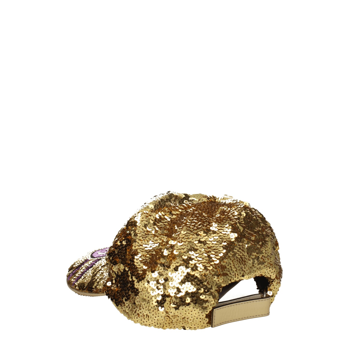 Gucci Hats Men Sequins Gold