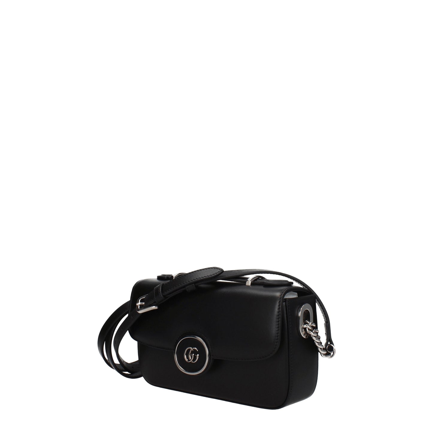 Gucci Handbags Women Leather Black