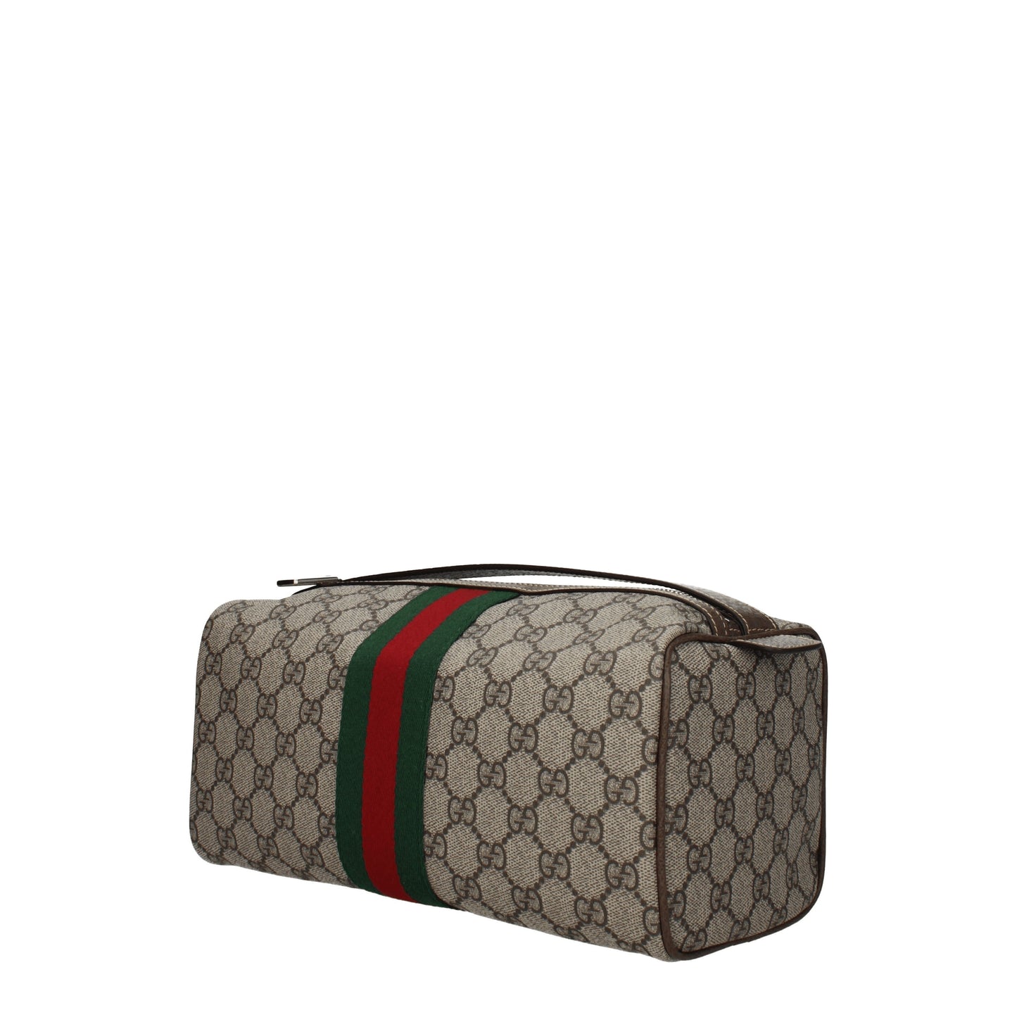 Gucci Beauty Case Women Fabric  Brown