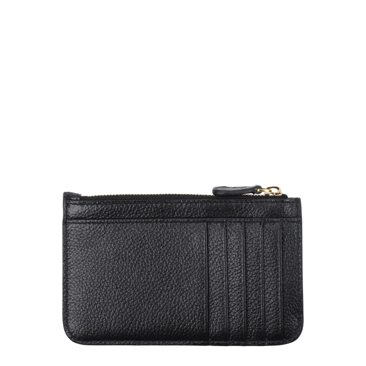 Balenciaga Coin Purses Men Leather Black