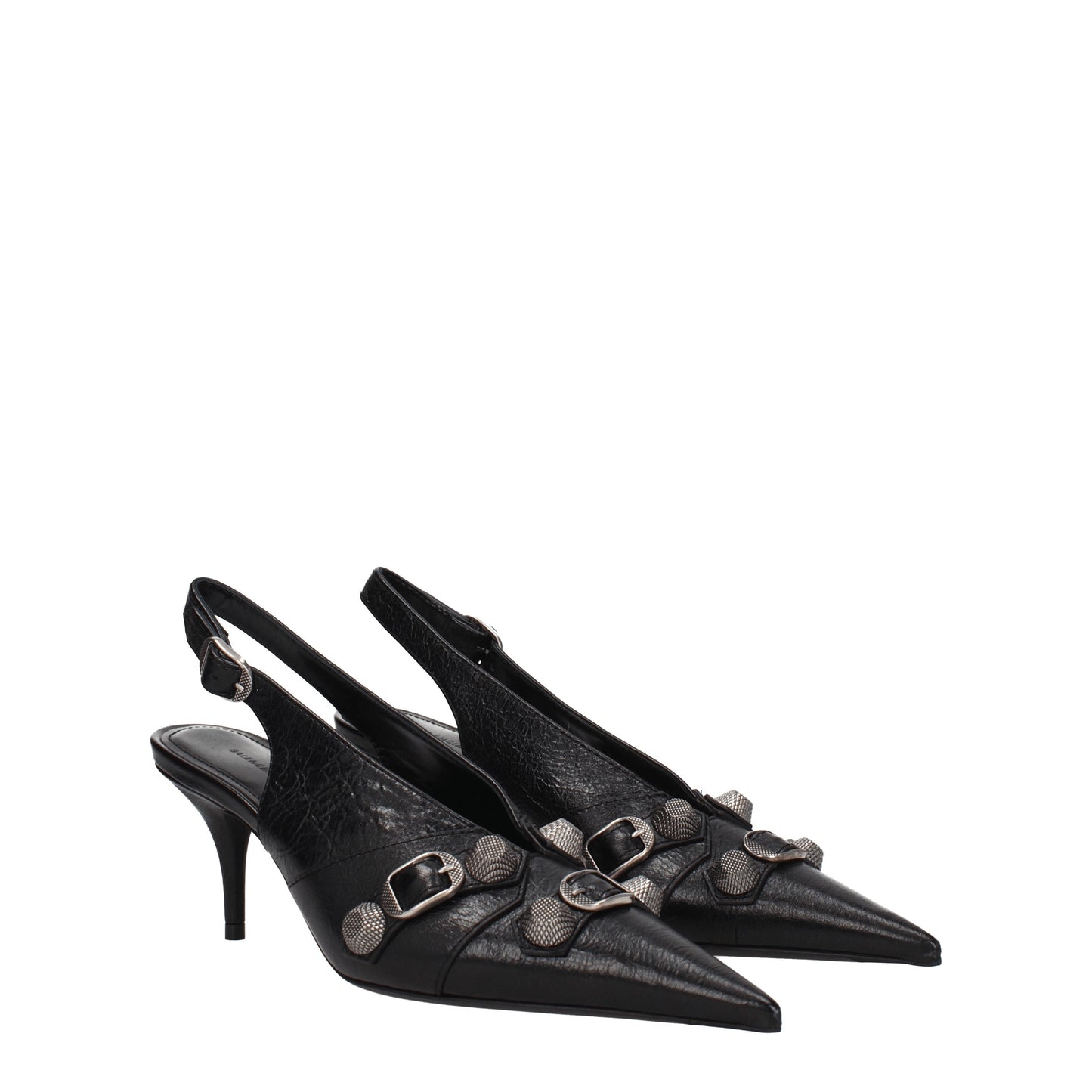 Balenciaga Women's Sandals in Leather Black