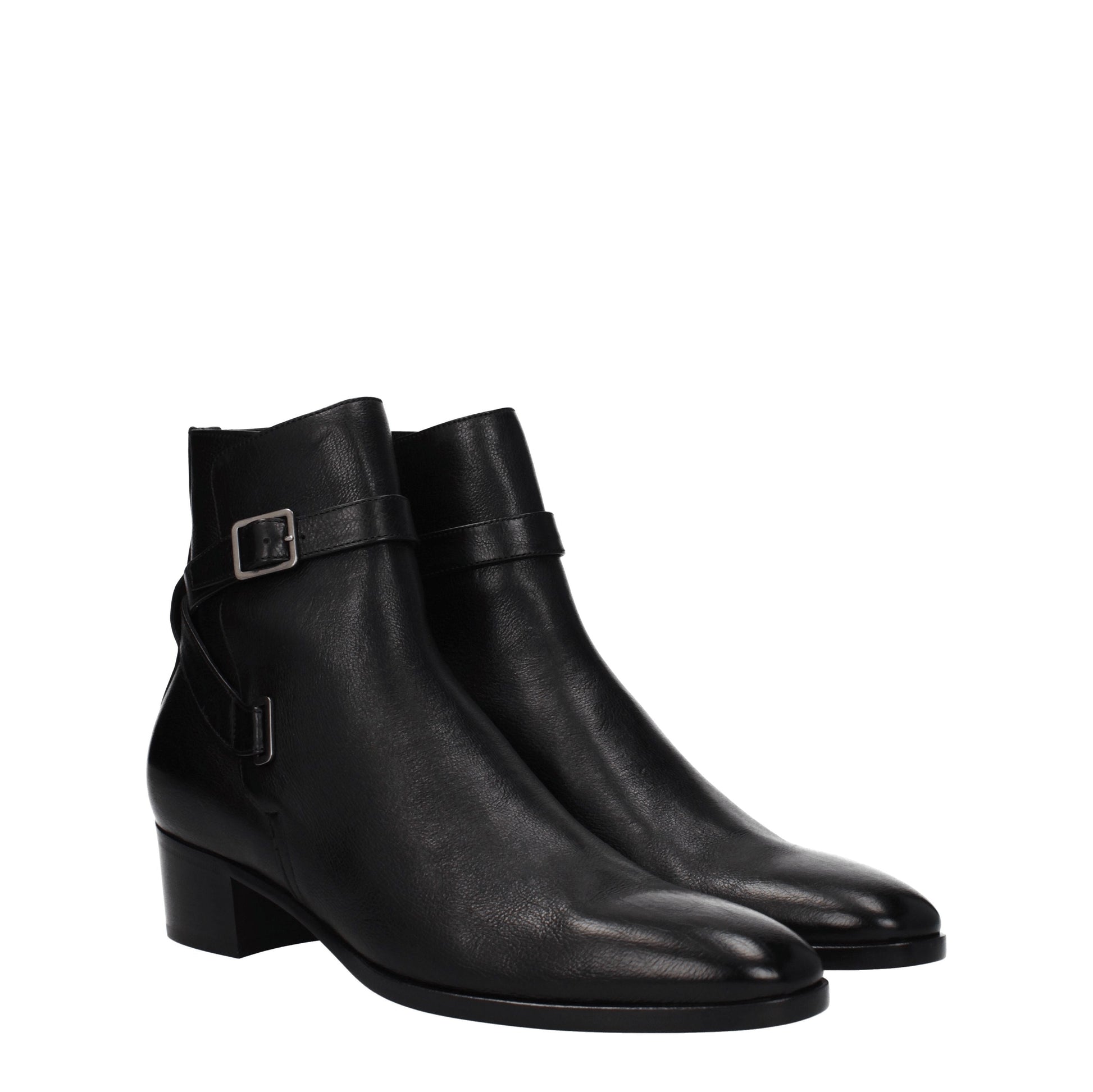 Saint Laurent Men's Ankle Boots Leather