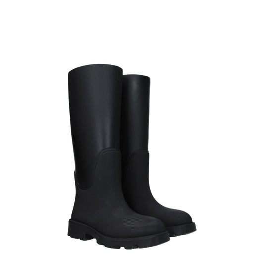 Burberry Women's Boots in Rubber Black