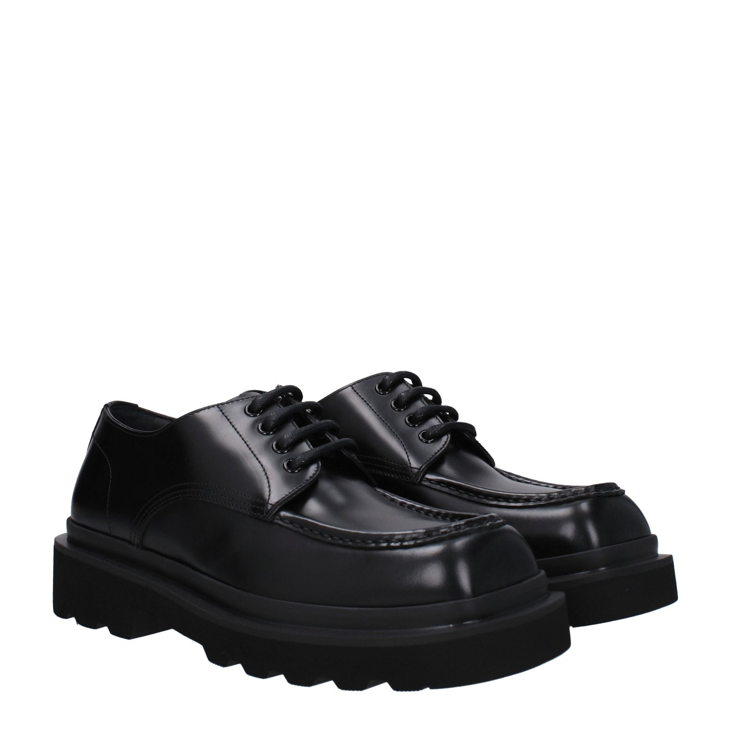 Dolce&Gabbana Men's Lace up and Monkstrap Leather